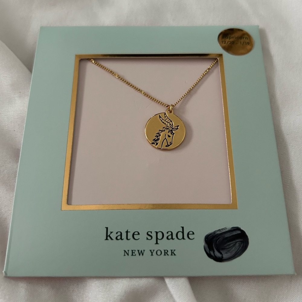 Kate Spade Capricorn necklace